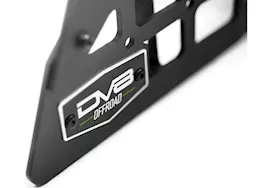 DV8 Offroad 07-18 wrangler center console molle panels & device bridge black