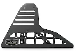 DV8 Offroad 07-18 wrangler center console molle panels & device bridge black