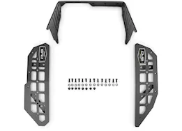 DV8 Offroad 07-18 wrangler center console molle panels & device bridge black