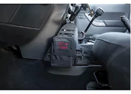 DV8 Offroad 07-18 wrangler center console molle panels & device bridge black