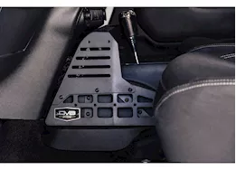 DV8 Offroad 07-18 wrangler center console molle panels & device bridge black