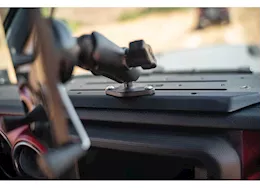 DV8 Offroad 18-23 wrangler/20-23 gladiator v2 device dash mount-black