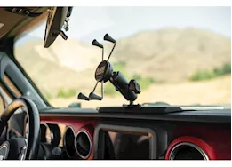 DV8 Offroad 18-23 wrangler/20-23 gladiator v2 device dash mount-black