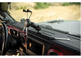DV8 Offroad 18-23 wrangler/20-23 gladiator v2 device dash mount-black