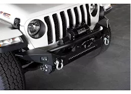 DV8 Offroad 07-c wrangler/gladiator fs-7 mid-width winch front bumper