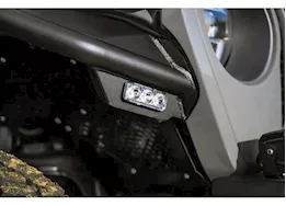 DV8 Offroad 18-c wrangler jl spec series tube fenders black