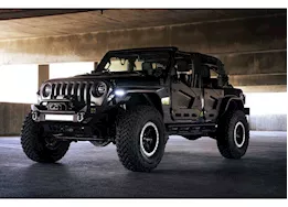 DV8 Offroad 18-c wrangler slim fender flares black