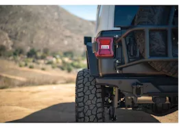 DV8 Offroad 18-c jeep wrangler jl armor fender flares, black