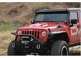 DV8 Offroad Jeep jk heat dispersion hood metal back primer 07-18 wrangler jk