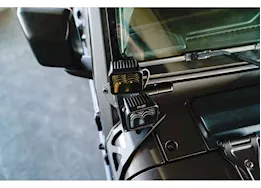 DV8 Offroad 18-c wrangler/20-c gladiator(excl 4xe/392/mojave) a-pillar dual light pod mounts