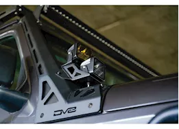 DV8 Offroad 18-c wrangler/20-c gladiator(excl 4xe/392/mojave) a-pillar dual light pod mounts