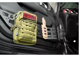 DV8 Offroad 18-23 wrangler/20-23 gladiator front door pocket molle panels black