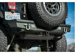 DV8 Offroad 07-18 wrangler jk mto series rear bumper black