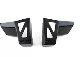 DV8 Offroad 2024 tacoma rear shock & link skid plates-black