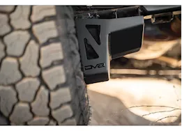 DV8 Offroad 2024 tacoma rear shock & link skid plates-black