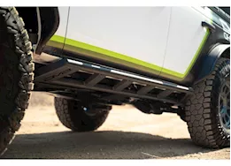 DV8 Offroad 21-c bronco (4-dr) v2 rock sliders-black