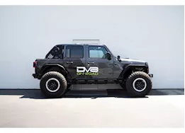 DV8 Offroad 18-c wrangler unlimited fs-15 series rock sliders black
