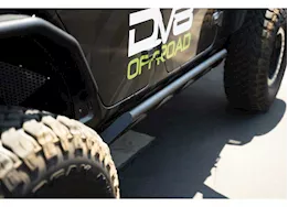 DV8 Offroad 18-c wrangler unlimited fs-15 series rock sliders black