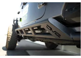 DV8 Offroad 18-c wrangler unlimited fs-15 series rock sliders black