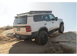 DV8 Offroad 24 toyota land cruiser oe plus side steps, black
