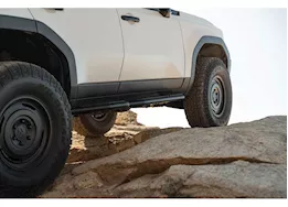 DV8 Offroad 24 toyota land cruiser oe plus side steps, black