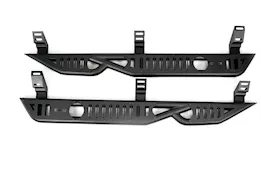 DV8 Offroad 24 toyota land cruiser oe plus side steps, black