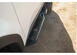 DV8 Offroad 24 toyota land cruiser oe plus side steps, black
