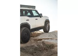 DV8 Offroad 24 toyota land cruiser oe plus side steps, black