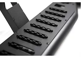 DV8 Offroad 22 toyota tundra crew max oe plus side steps, black