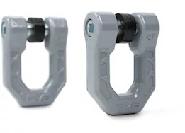 DV8 Offroad Elite series d-ring shackles-gray