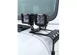 Dee Zee 18-c wrangler jl hood cowl double cube light bracket