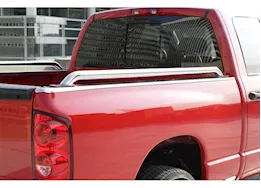 Dee Zee 17-17 F250/F350 Super Duty 8Ft Bed Stainless Steel Side Rail