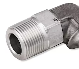 Earl's Performance Ss 90 deg 5/8 an barb to 1/2 npt swivel