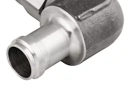 Earl's Performance Ss 90 deg 5/8 an barb to 1/2 npt swivel