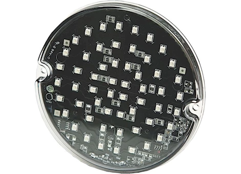 Ecco Safety Group Directional led: round surface mount, 12vdc, 15 flash patterns, red Main Image