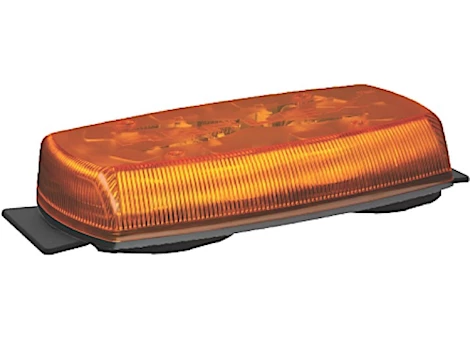 Ecco Safety Group LED MINIBAR: REFLEX, 15IN, 12-24VDC, 18 FLASH PATTERNS, HIGH BOND TAPE, AMBER