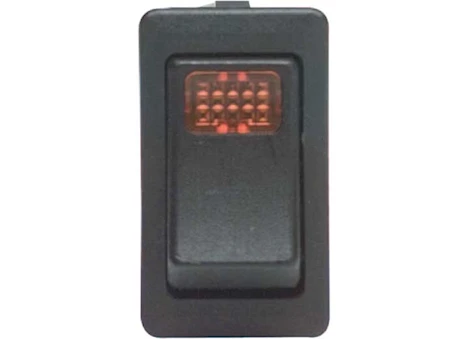 Ecco Safety Group ROCKER SWITCH:  ILLUMINATED, 12VDC, SPST