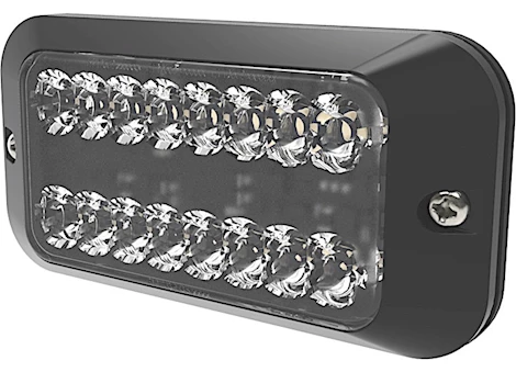 Ecco Safety Group Directional, 16 led, double stack, surface mount, dual color, 12-24v, amber/whit Main Image