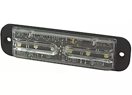 Ecco Safety Group (dpn) directional led: split color/surface mount/13 flash patterns/12-24vdc/amber