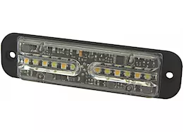 Ecco Safety Group (dpn) directional led: split color/surface mount/12 flash patterns/12-24vdc/red/b