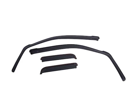 EGR 18-C TERRAIN IN-CHANNEL WINDOR VISOR 4PC DARK SMOKE