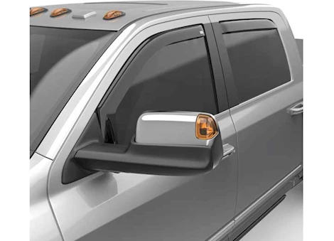 EGR 20-23 RAM 2500/3500 CREW/MEGA CAB IN-CHANNEL WINDOW VISOR 4PC DARK SMOKE