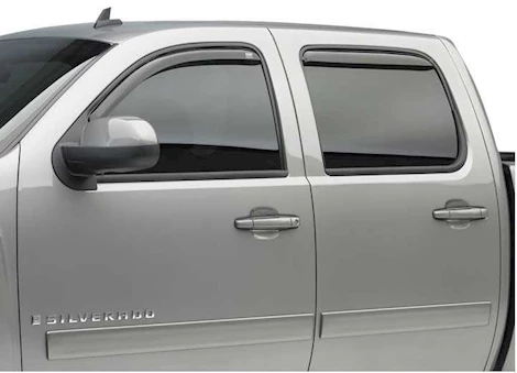 EGR 00-06 EXCURSION 4PC IN CHANNEL SLIMLINE WINDOW VISORS DARK SMOKE