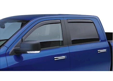 EGR 16-23 tacoma double cab 4pc in channel slimline window visors dark smoke Main Image