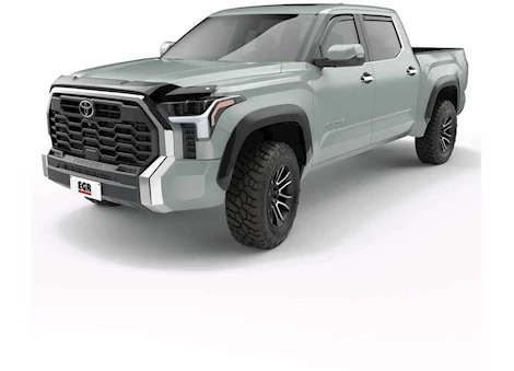 EGR 22-C TUNDRA CREW/EXT CAB SUMMIT CLR FUSION FENDER FLARES SET OF 4 GLOSS TRIM FIN
