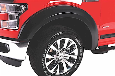 EGR 18-20 F150 BLACK EGR BOLT-ON LOOK FENDER FLARE SET