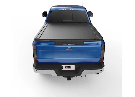 EGR 17-c f250/f350 super duty 6.8ft rolltrac electric retractable tonneau cover blac Main Image