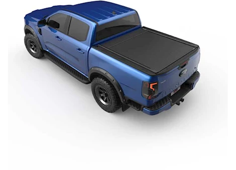 EGR 24-C RANGER 5.0FT ROLLTRAC ELECTRIC RETRACTABLE TONNEAU COVER BLACK