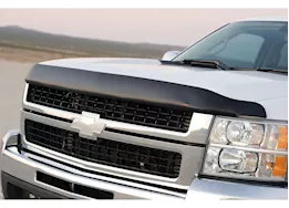 EGR 07-13 silverado 1500 no drill superguard hood shield matte black