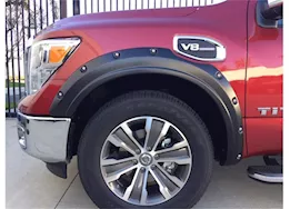 EGR Bolt-on look fender flare set matte black finish  level 2